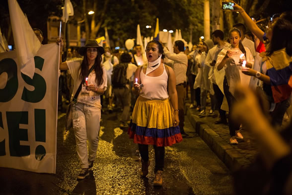 Marcha por la PAZ • Fotografías Juan Fernando Ospina