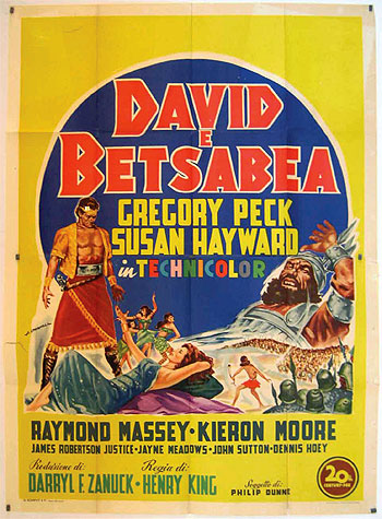 David y Betsabé. (1951) Director Henry King